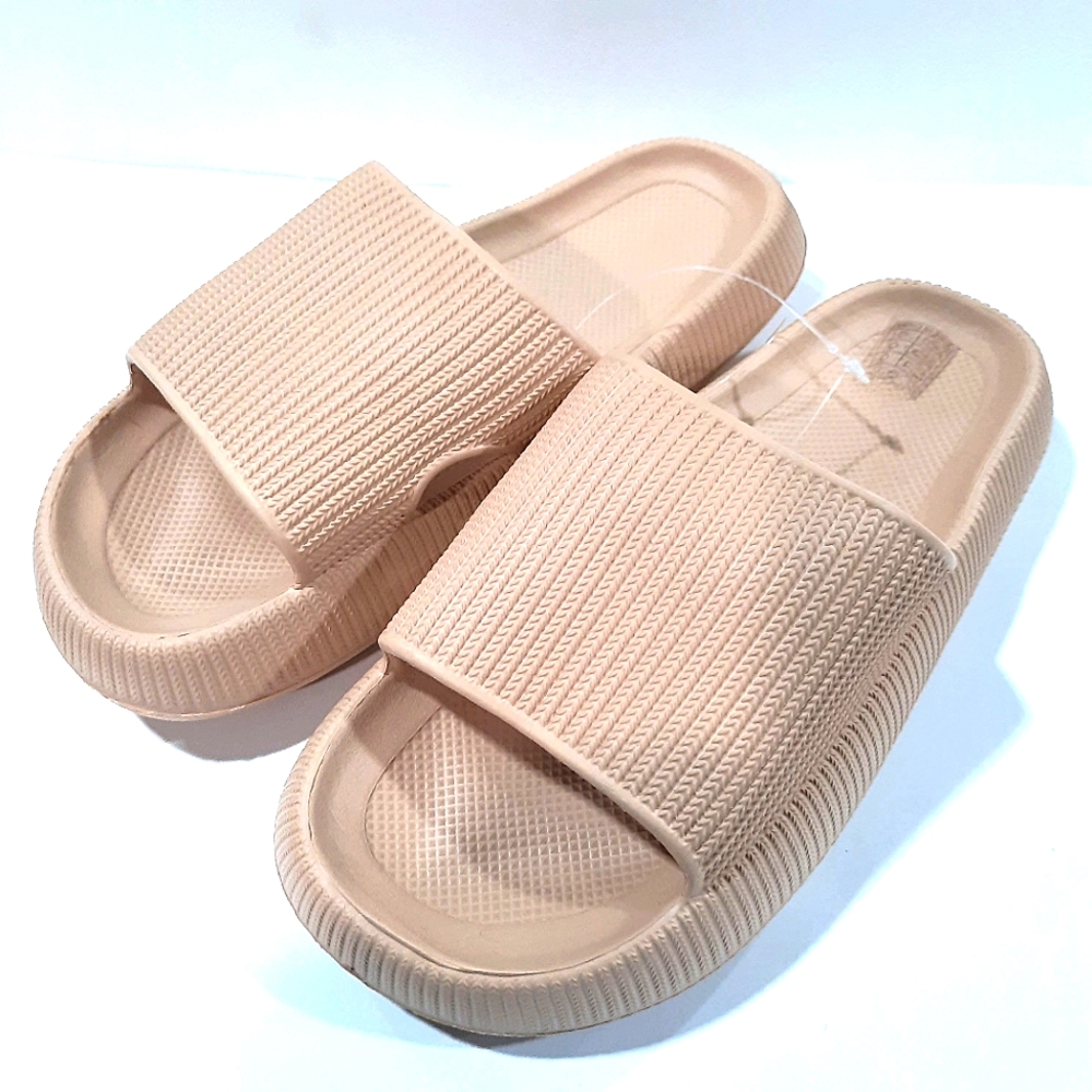 Women Thick Platform Cloud Slippers, Soft Sole Slide Sandals